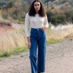 Coastal Blue Jesse Kamm Handy Pants